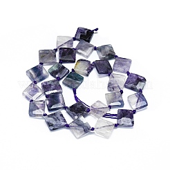 Perline fluorite naturale fili&nbsp;G-F725-30
