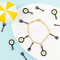 20 Stück 2 Stil sprühlackierte Legierungs-Emaille-Anhänger&nbsp;ENAM-LS0001-85