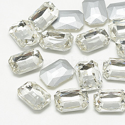 Similistein Cabochons Glas Strass&nbsp;RGLA-T079-13x18mm