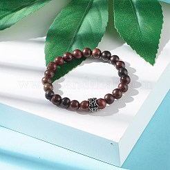 Ensemble de bracelets extensibles reiki anti-stress pour hommes femmes&nbsp;BJEW-JB06895