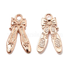 Tibetischer stil Aluminium Anhänger & Charms&nbsp;TIBE-Q070-16RG-NR