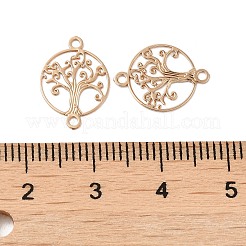 Ciondoli connettore in ottone placcato cremagliera&nbsp;KK-Q792-15LG
