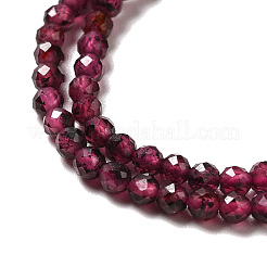 Chapelets de perles de grenat naturel&nbsp;X-G-I341-09A