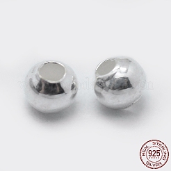 925 Sterling Silber Zwischenperlen&nbsp;STER-K171-44S-2mm