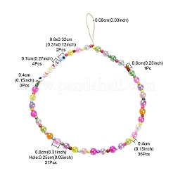 Word love acrílico correas móviles&nbsp;HJEW-YW0001-04