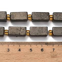 Stränge aus natürlichen Goldpyritperlen&nbsp;G-F833-C01-02