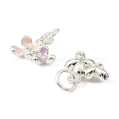 Messing Emaille Anhänger / charms&nbsp;KK-C107-19S