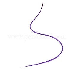 Женские аксессуары для волос, длинные прямые наращивания волос, высокотемпературных париков, розовато-лиловый, 40~44x0.2 см