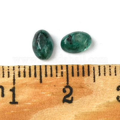 Synthetische grüne Jaspis-Cabochons&nbsp;G-A094-01A-34-1