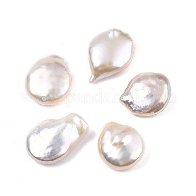 Perles de keshi baroques naturelles&nbsp;PEAR-N020-L13-1