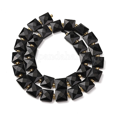 Natürlichen Obsidian Perlen Stränge&nbsp;G-F839-A33-01-1