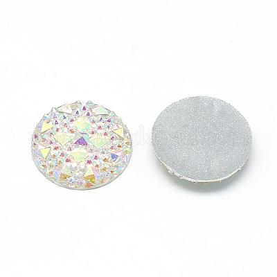 Harz Cabochons&nbsp;CRES-Q192-10mm-10AB-1