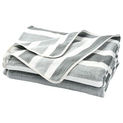 Serviette rayée en polyester&nbsp;AJEW-FZC0001-007C-1