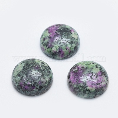 Natürlicher Rubin in Zoisit cabochons&nbsp;G-G760-B02-12-1