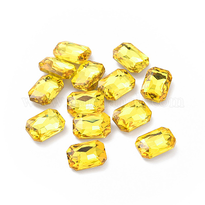 Wholesale Glass Rhinestones - Citrine