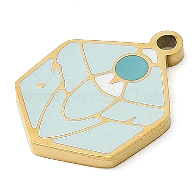 Pendentifs en acier inoxydable 304&nbsp;STAS-F315-08G-01-1
