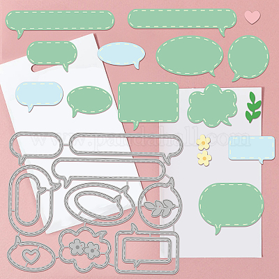 Matrices De Découpe Métal GLOBLELAND Thème Auto/Moto - Pour Scrapbooking, Cartes - Acier Carbone