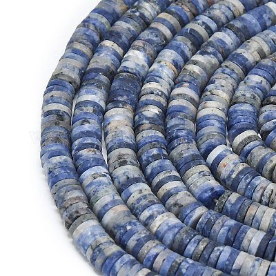 Natur Sodalith Perlen Stränge&nbsp;G-P575-B26-6x1mm-1