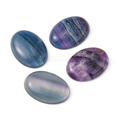 Cabochon fluorite naturali&nbsp;G-I065-25x18mm-1