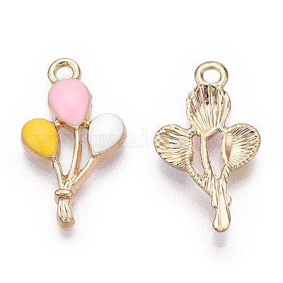 Pendentifs en alliage plaqué or clair&nbsp;ENAM-T009-16A-1