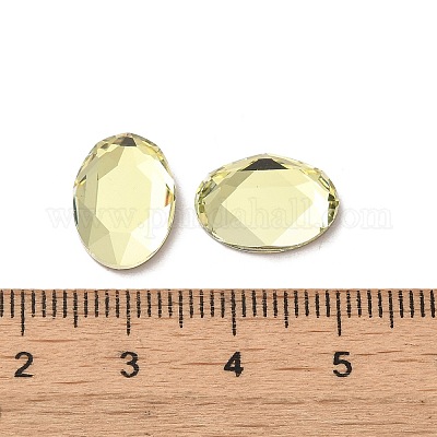 Cabochons de strass en verre&nbsp;RGLA-P037-13A-D337-1