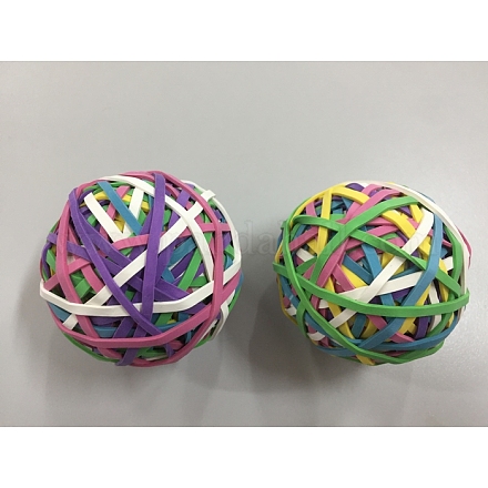 Elastic Rubber Band Ball EW-WH0003-01-1