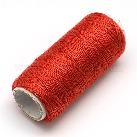 Cordones de hilo de coser de poliéster 402 para tela o diy artesanal OCOR-R027-35-1