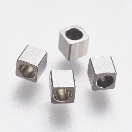 304 perline in acciaio inossidabile STAS-K171-40P-3x3mm-1