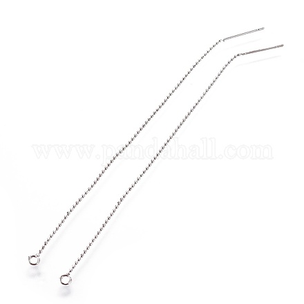 Fornituras de aretes de latón&nbsp;KK-I645-03P-1