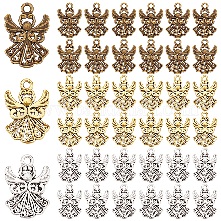 Pandahall Elite – pendentifs en alliage de style tibétain TIBEP-PH0001-66-1