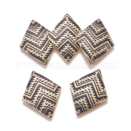 Printed Iron Pendants IFIN-L028-A05-1