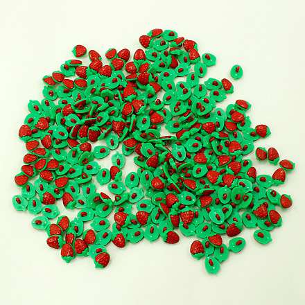 イチゴのボタン  ABS樹脂ボタン  多色  直径約15mm  穴：3mm  約1000個/袋 NNA0VCK-1