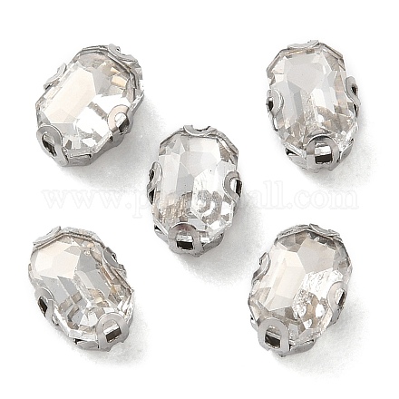 Rettangolo cucire su strass RGLA-L028-05A-01-1