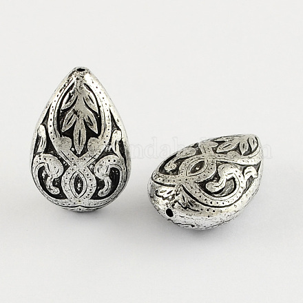 Perles acryliques antiques en forme de larme PACR-S209-42AS-1