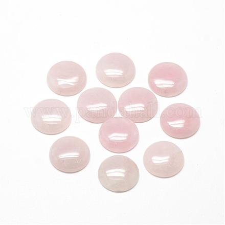 Cabochons de quartz rose naturel G-R416-6mm-48-1
