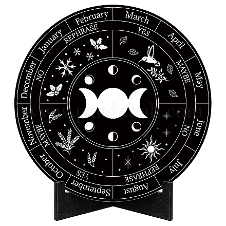 Creatcabin-Schild „Rad des Jahres“ DIY-WH0433-008-1