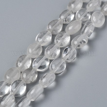 Quarzo naturale perline di cristallo fili G-Z006-A33-1