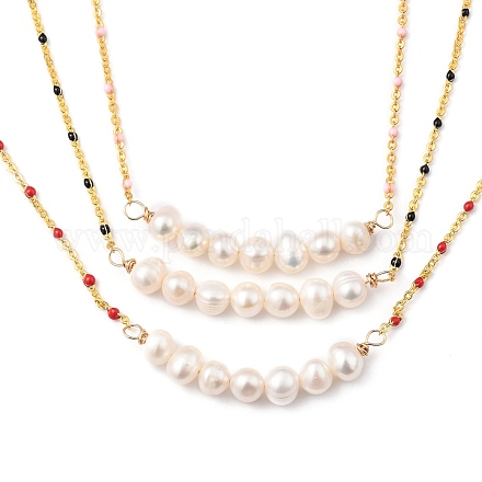Ensembles de colliers de perles NJEW-JN03005-1