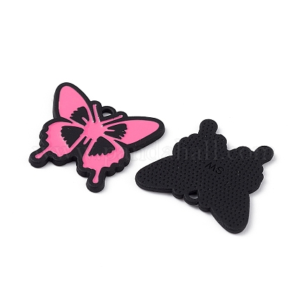 Pendentifs en alliage peint par pulvérisation PALLOY-K001-40-1