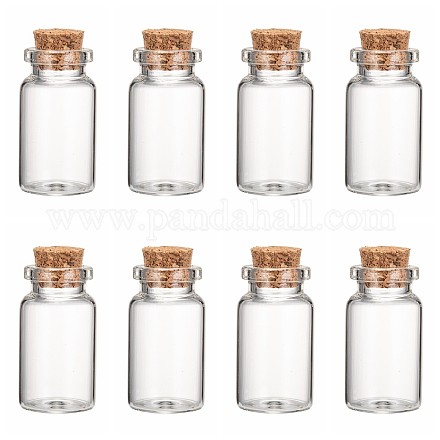 Botellas de vidrio frasco de vidrio grano contenedores AJEW-S074-02B-1