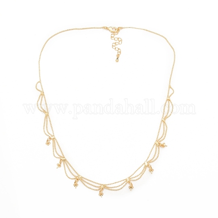 Изготовление ожерелья из латуни KK-N216-549-1