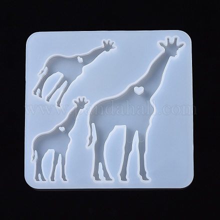 Giraffe Anhänger Silikonformen X-DIY-I026-21-1