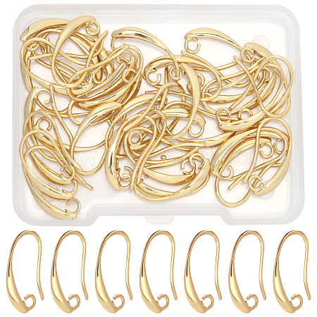 Wholesale SUPERFINDINGS 40Pcs Brass Earring Hooks Real 18K Gold Plated  Lever Back Earwires 19x10x2mm Earrings Making Findings with Loop for DIY  Crafting Jewelry Making 