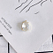 Alloy Rhinestone Pendants, Crystal, Oval, 21x13mm