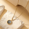 Versatile Pattern Pendan Necklaces, Stainless Steel Box Necklaces