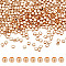 400Pcs Brass Beads, Cube, Real 18K Gold Plated, 2x2x2mm, Hole: 1.2mm, 400pcs/set