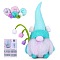 Wool Felt Needle Felting Kit with Instructions, Felting Needles Felting Kits for Beginners Arts, Gnome Ornament, Blue, 125mm