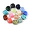 Opaque Acrylic Beads, Square, Mixed Color, 17x16x16mm, Hole: 2.7mm
