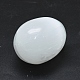 Piedra de huevo de selenita natural DJEW-D037-42A-3