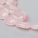 Natürlichen Rosenquarz Perlen Stränge G-G817-03-3